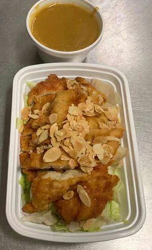 Almond Fried Chicken