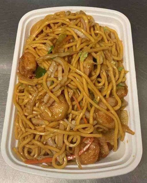 Lo4. Shrimp Lo Mein